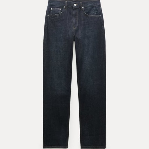ZARA RELAXED MID WAIST JEANS - Picture 3 of 12
